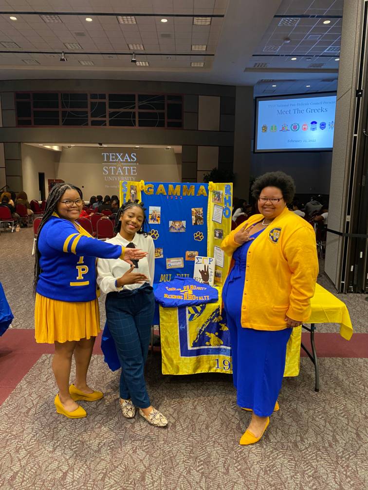 Sigma Gamma Rho Fraternity And Sorority Life Texas State University