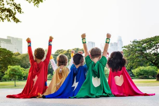 superhero children