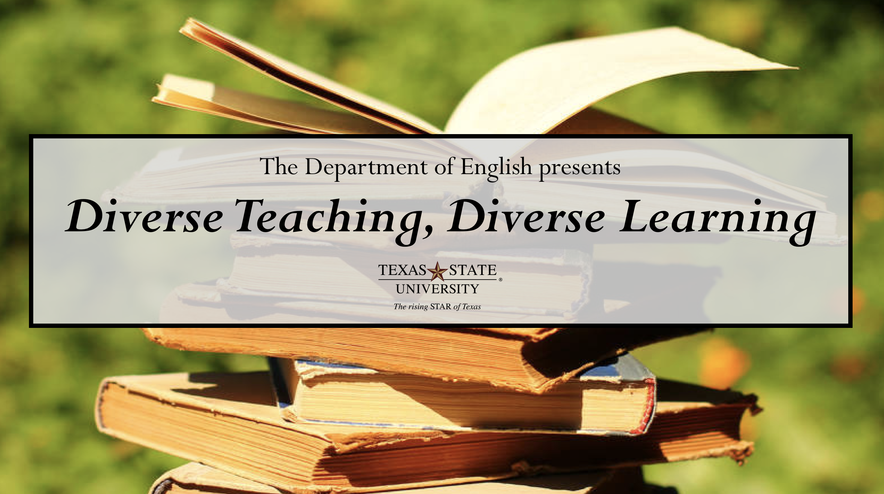 Diverse Teaching, Diverse Learning Series banner