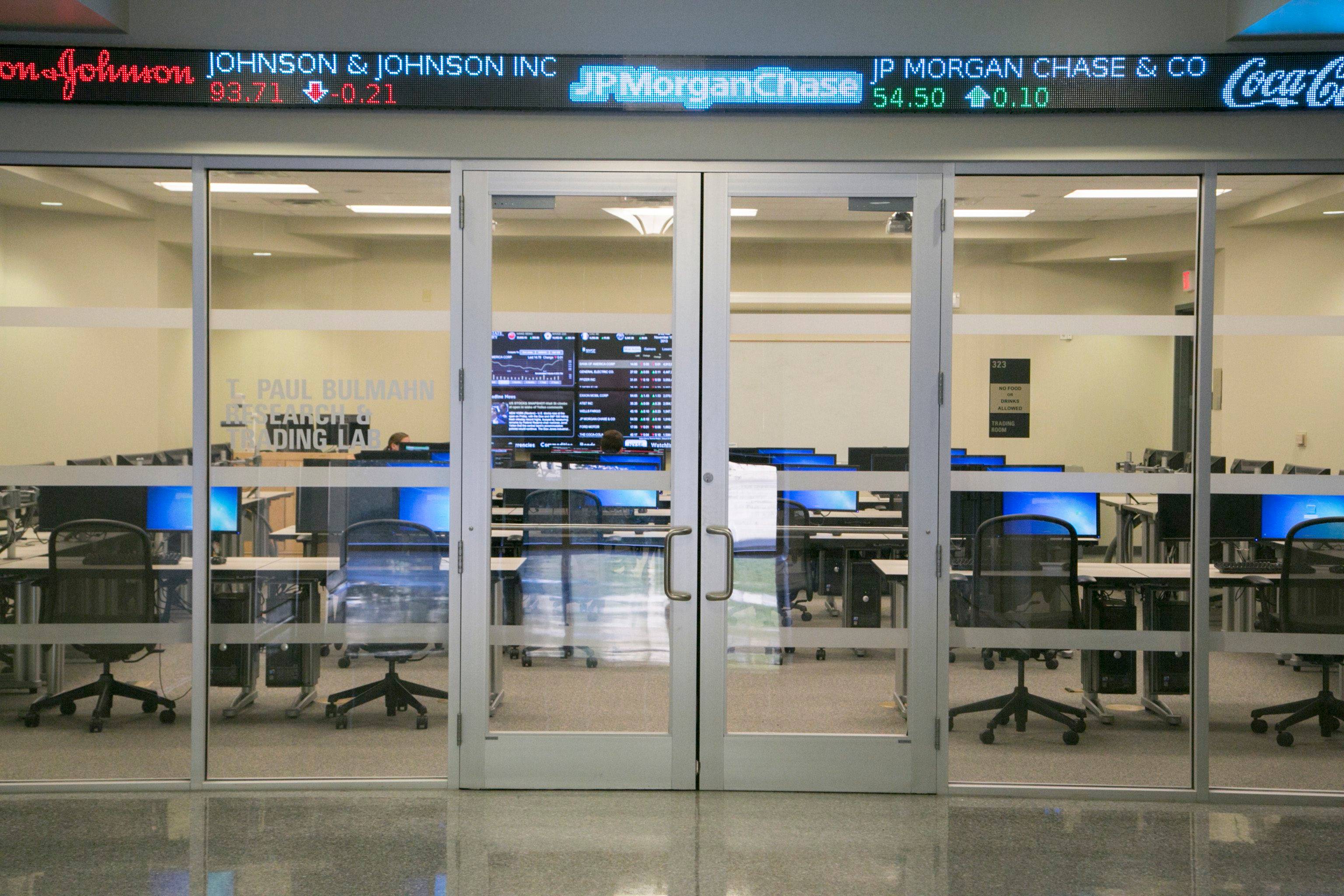 Front of Trading Lab