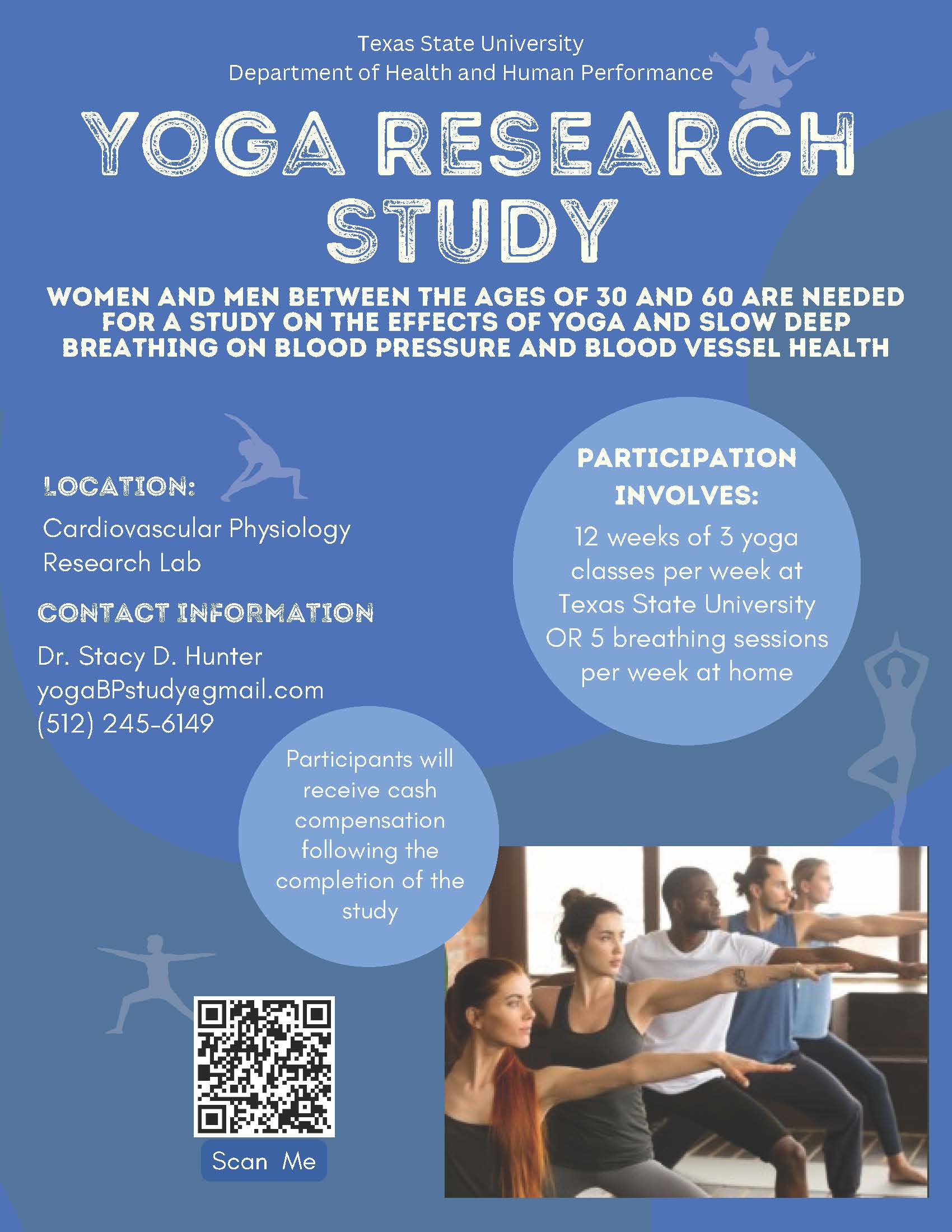 Yoga Research Study Flyer