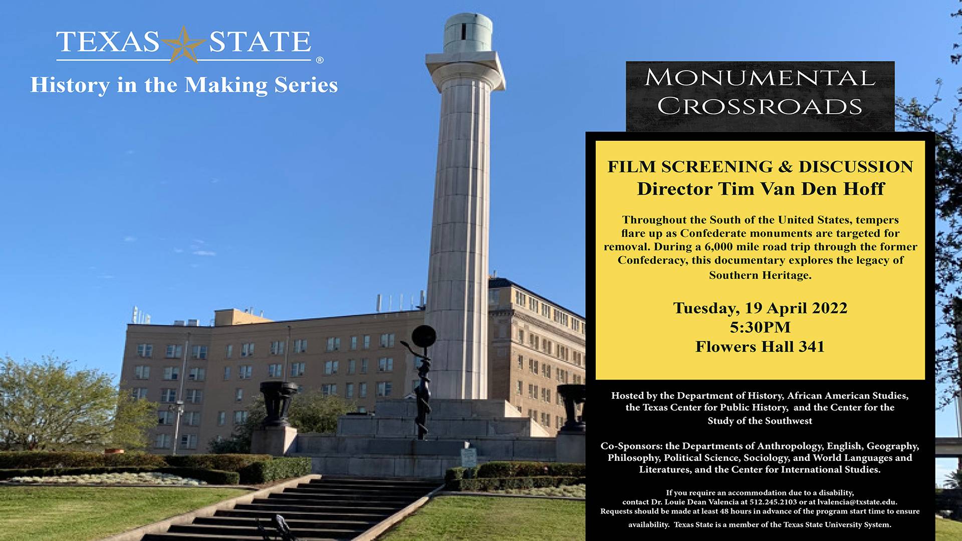 Monumental Crossroads Event Image