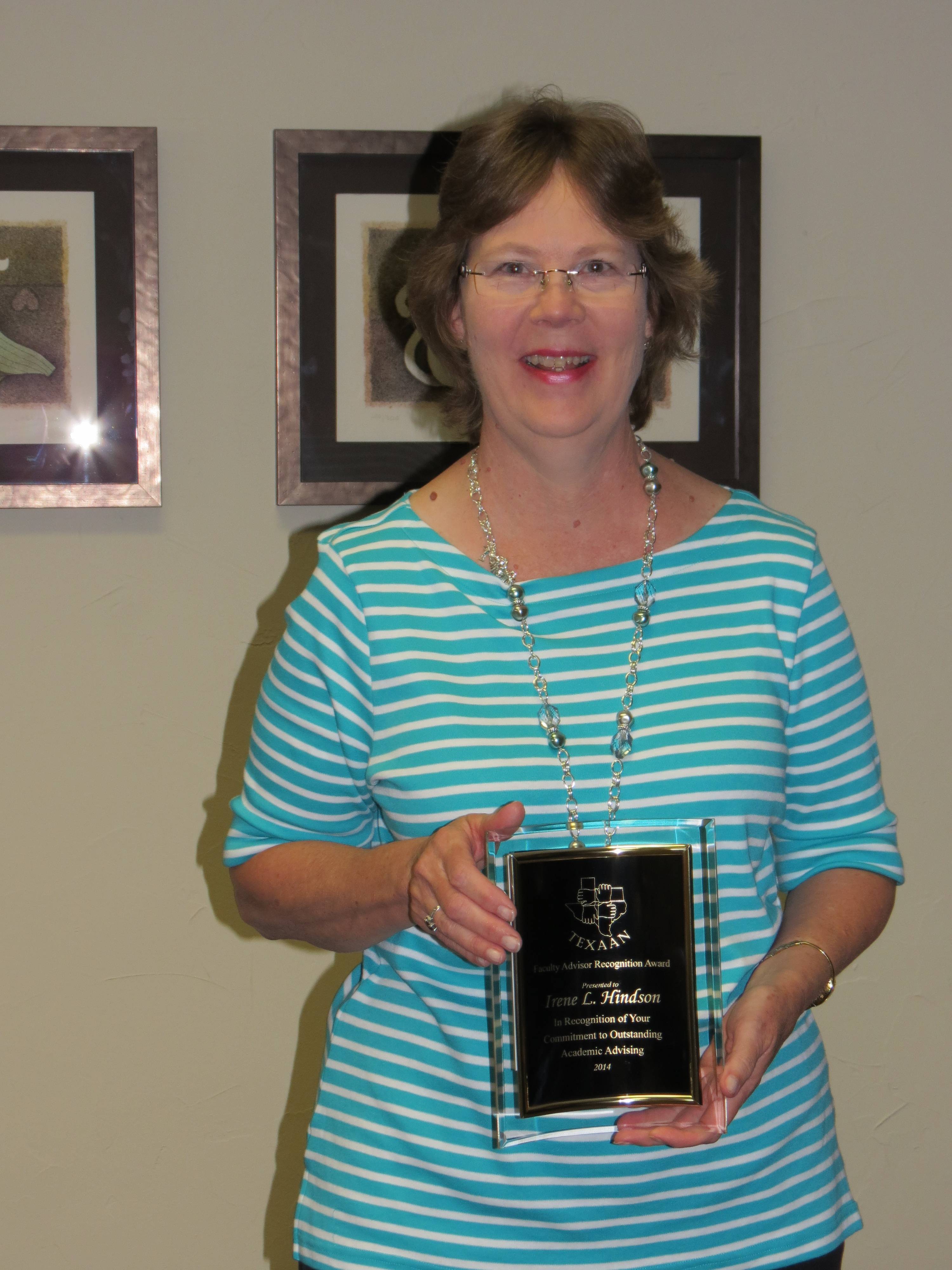 Irene Hindson Award