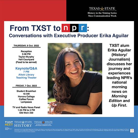 ϳԹ to NPR event flyer
