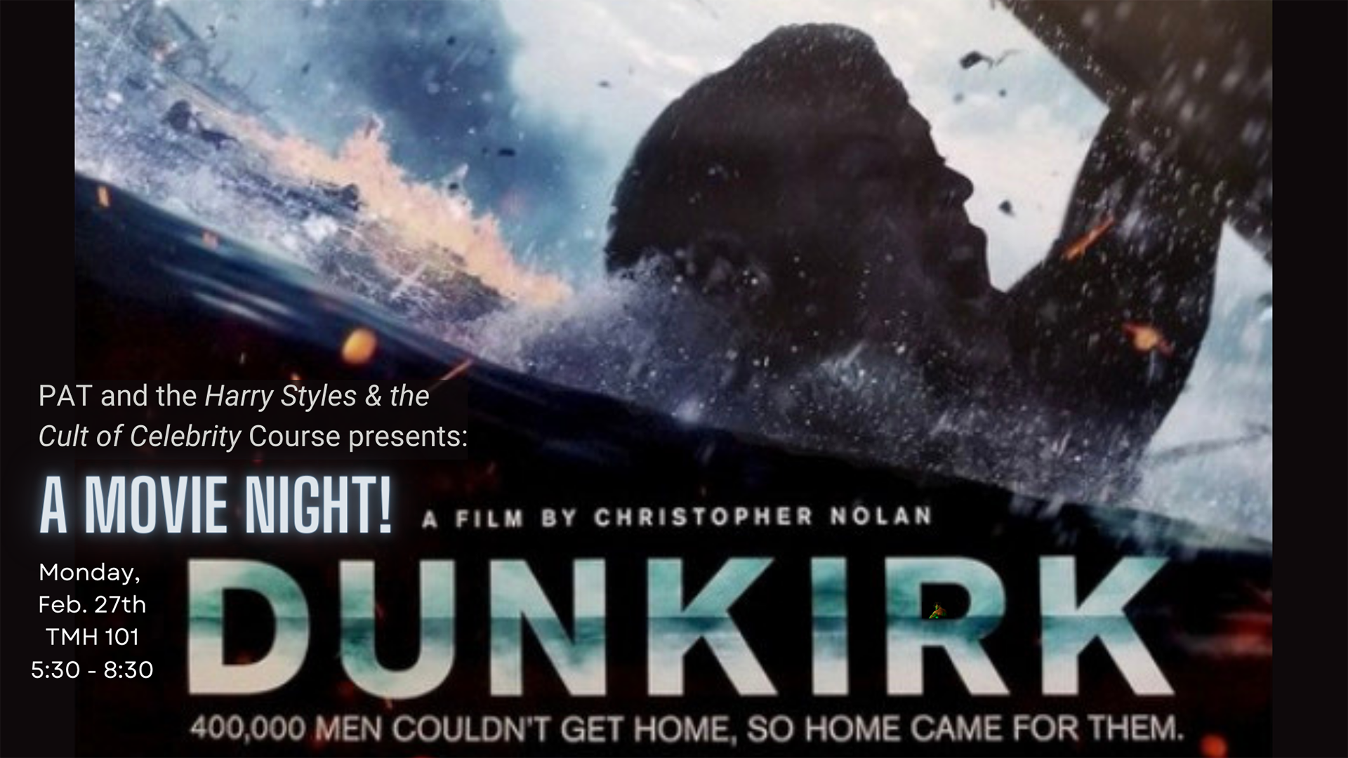 PAT Movie Night, Dunkirk Flyer
