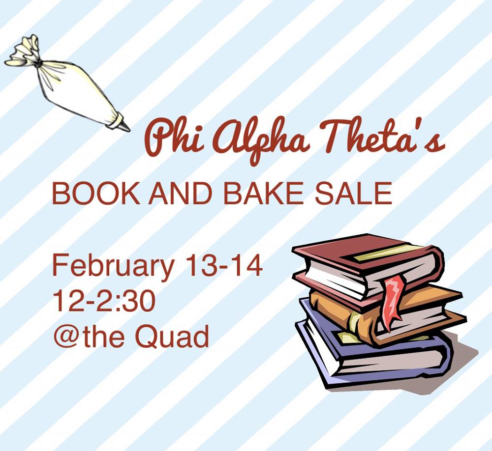 PAT Book and Bake Sale