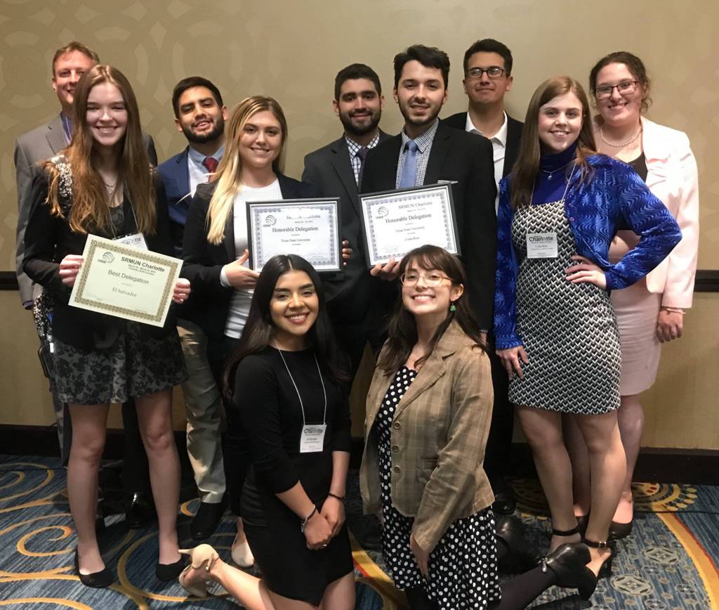 Model United Nations : Department of Political Science : Texas State ...