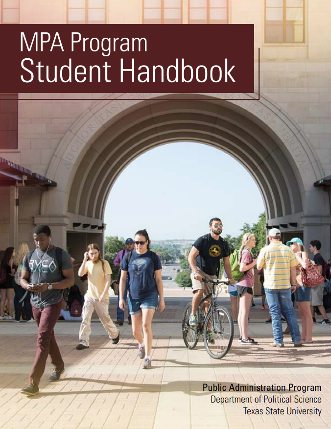 Click here to read the MPA Student Handbook