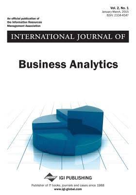 Front cover of journal titled International Journal of Business Analytics