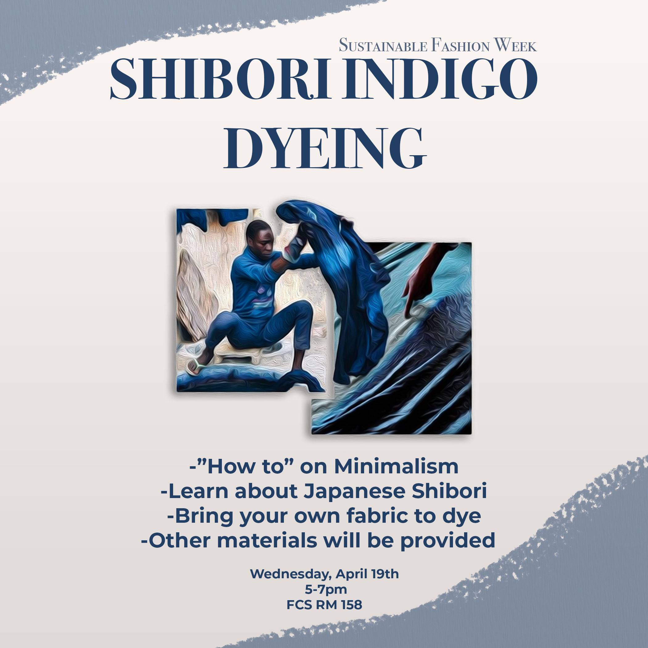 Shibori Dyeing April 19