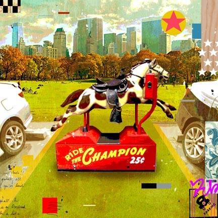 Ride the champion art