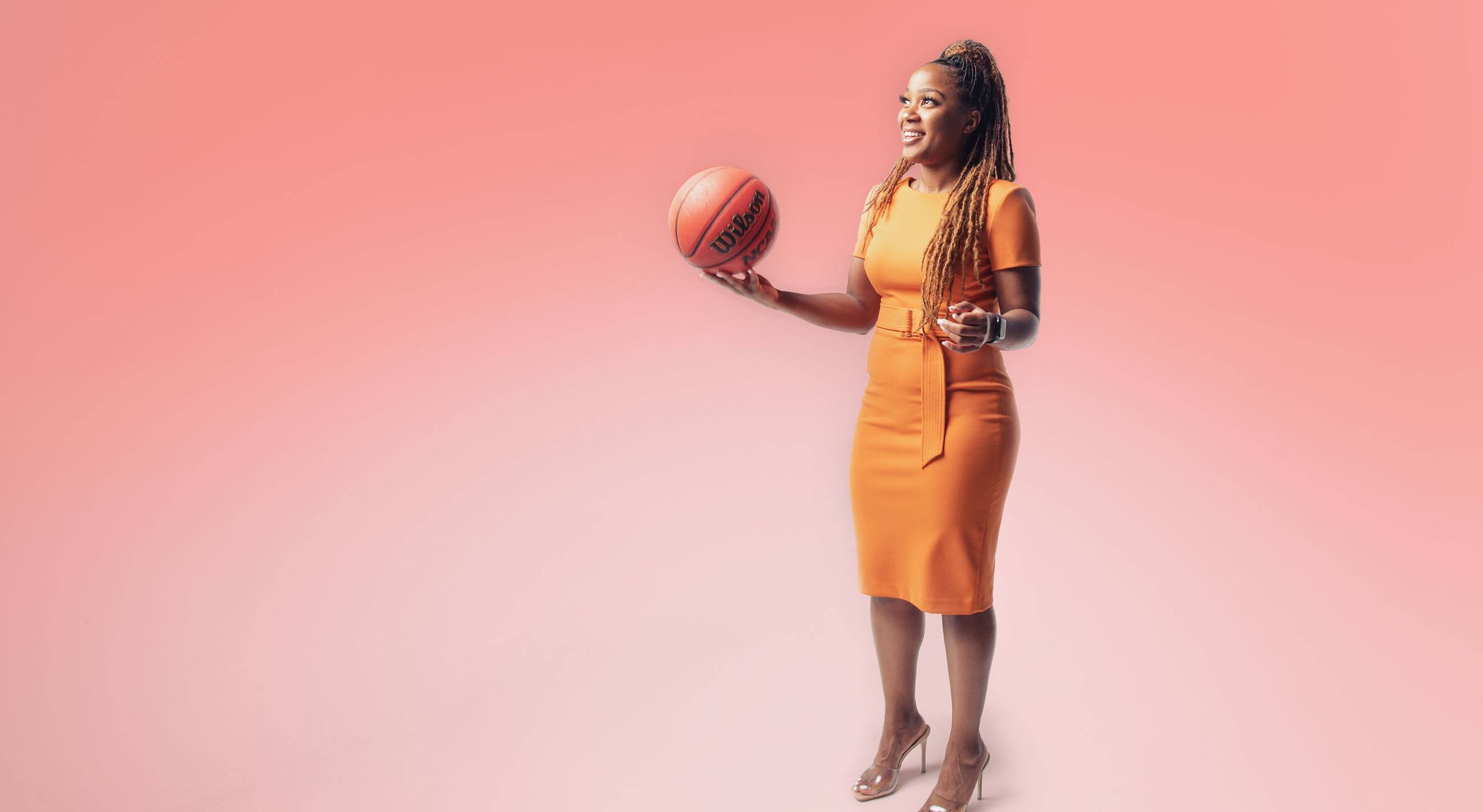 jericka jenkins holding basketball