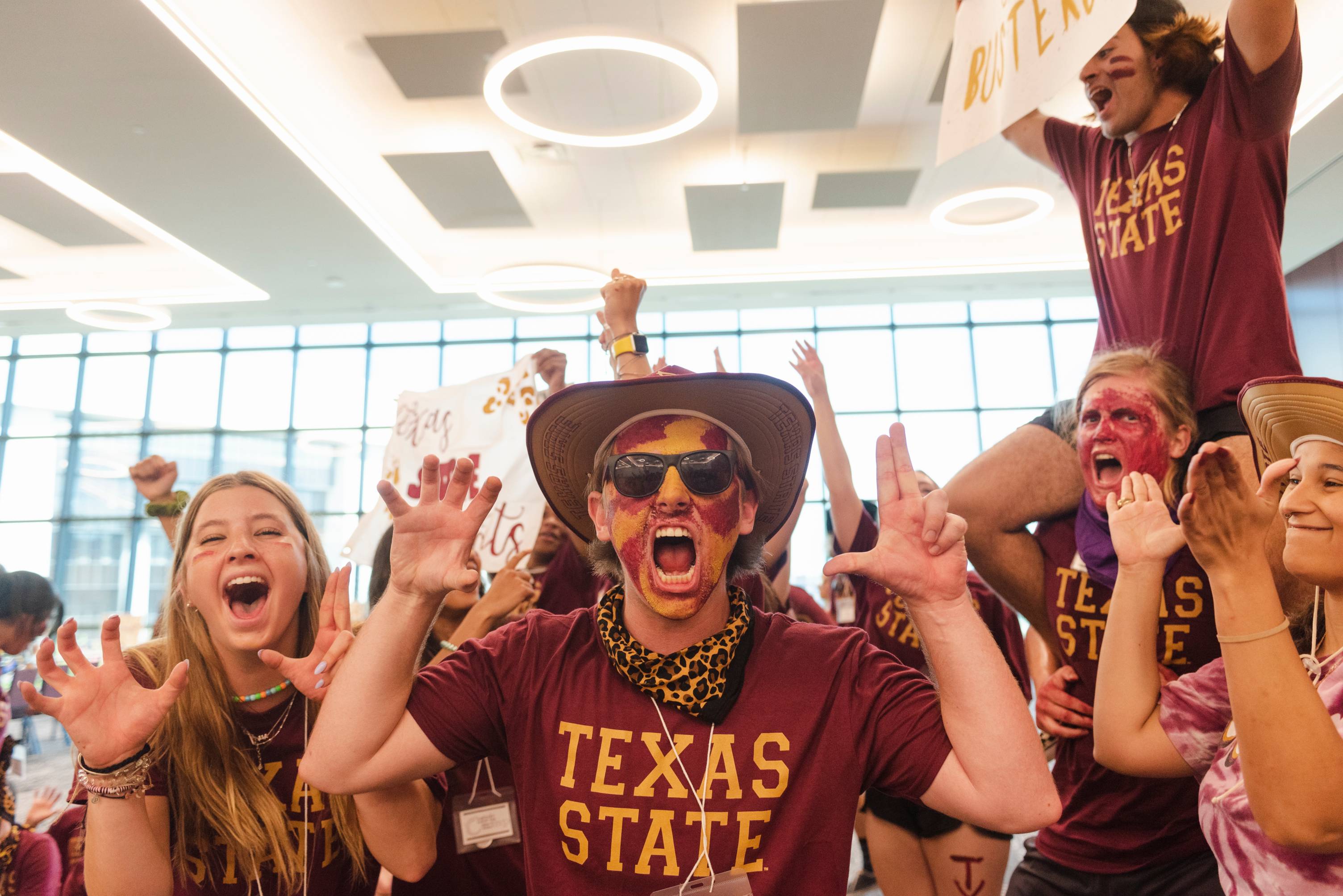 Loud crowd texas state university texas state university