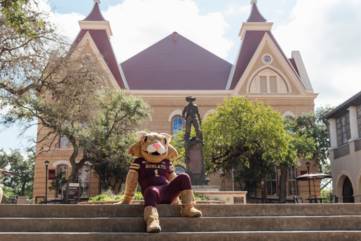 Boko the Bobcat : Texas State University : Texas State University