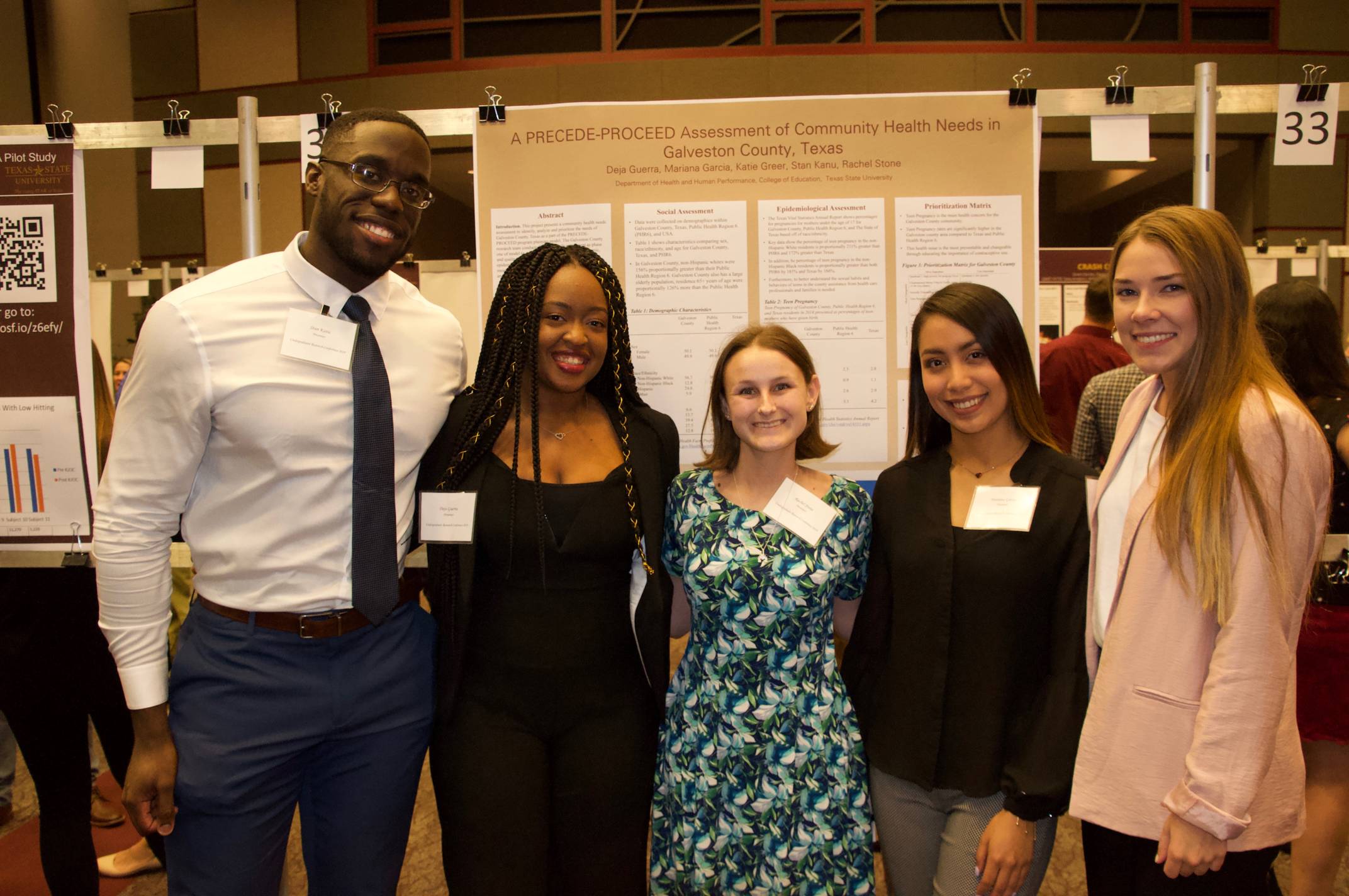 Students at the Undergraduate Research Conference
