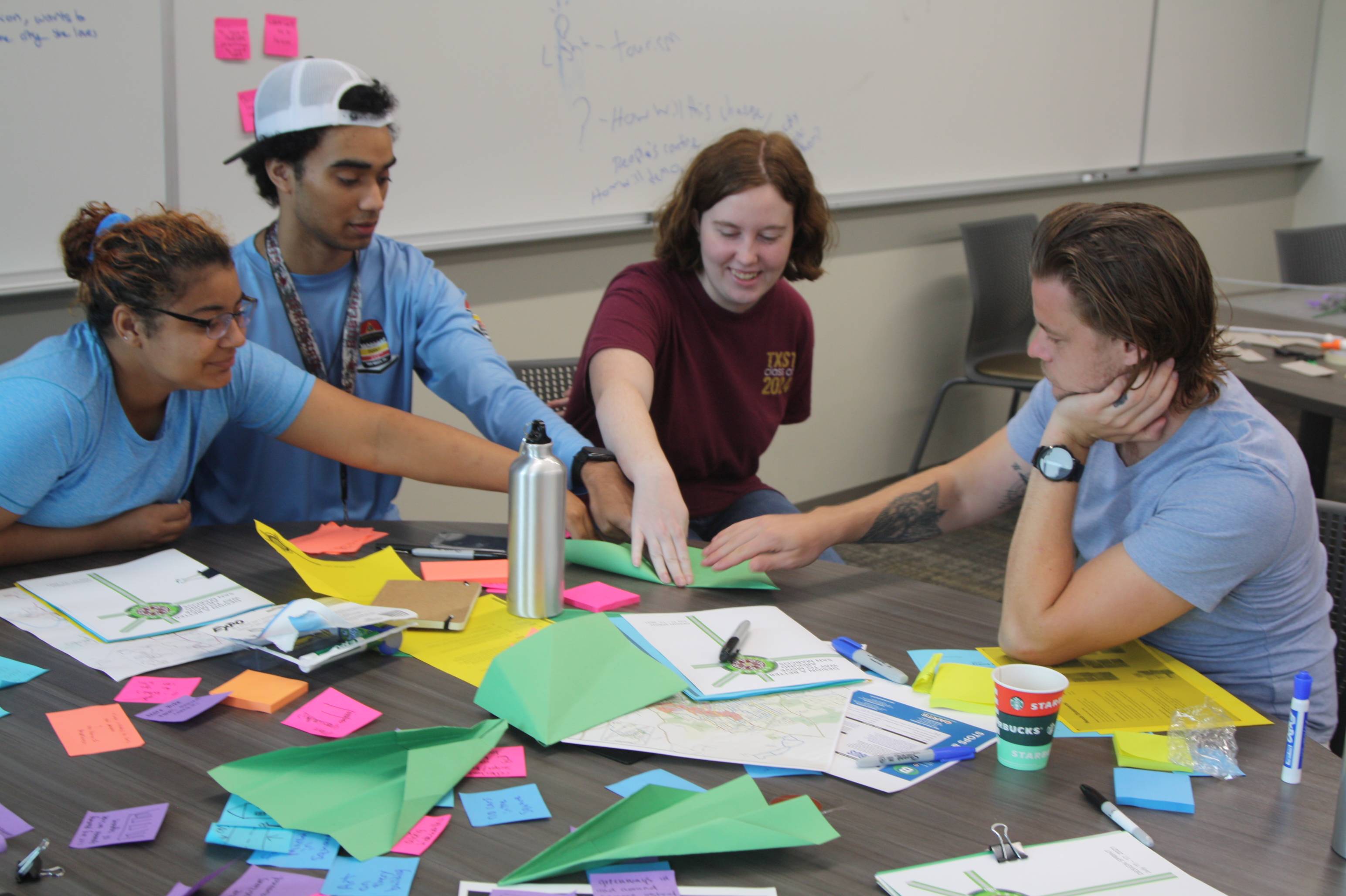 Students at the Undergraduate Research Conference