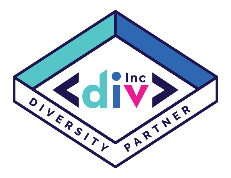 DivInc diamond shaped diversity partner logo