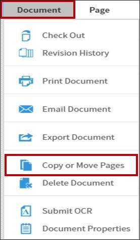 Copy or Move Pages