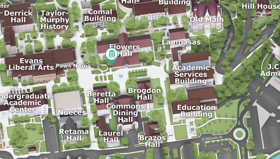 Campus Map - Flowers Hall