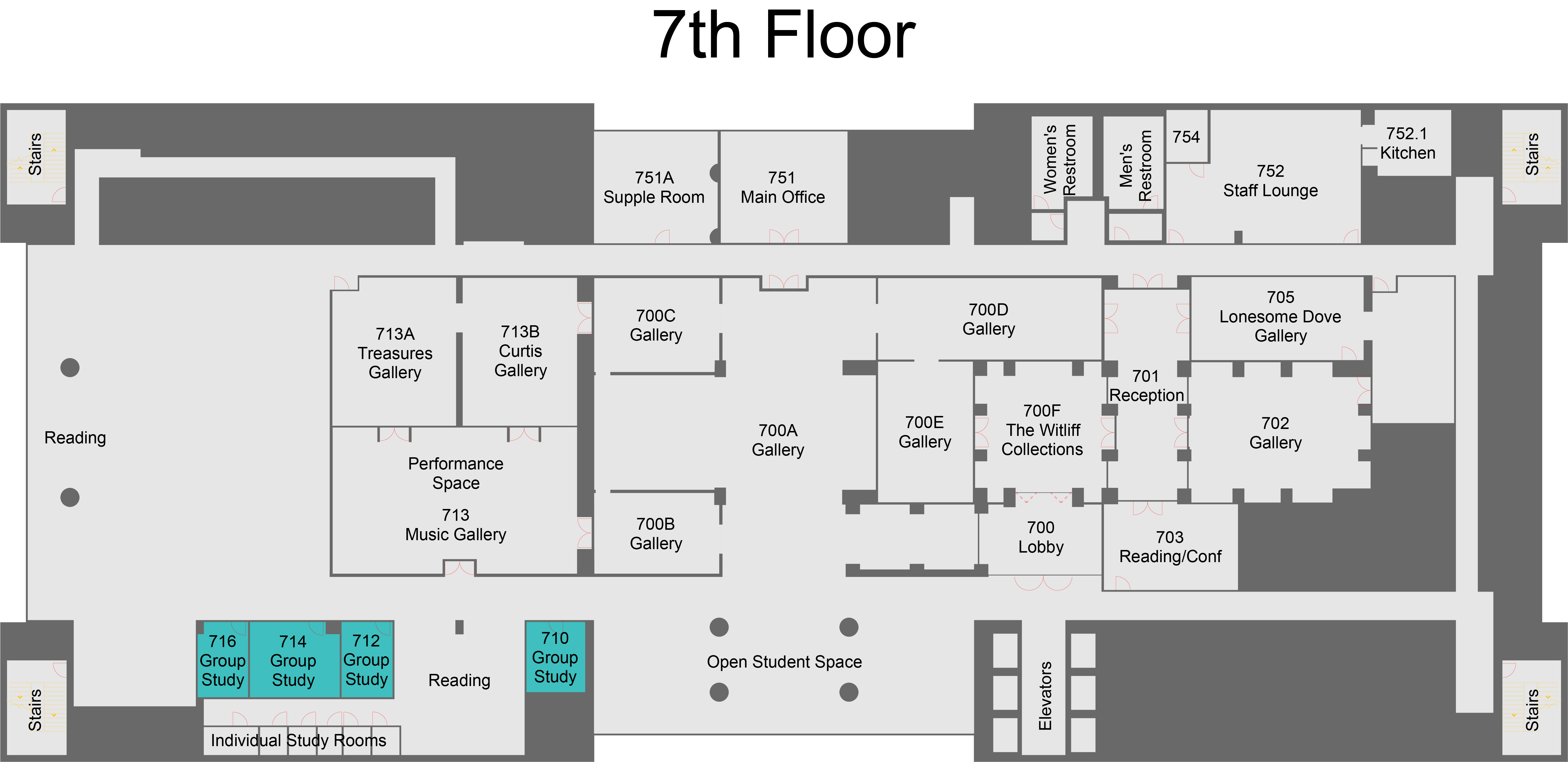 Alkek Floor Plans : University Libraries : Texas State University