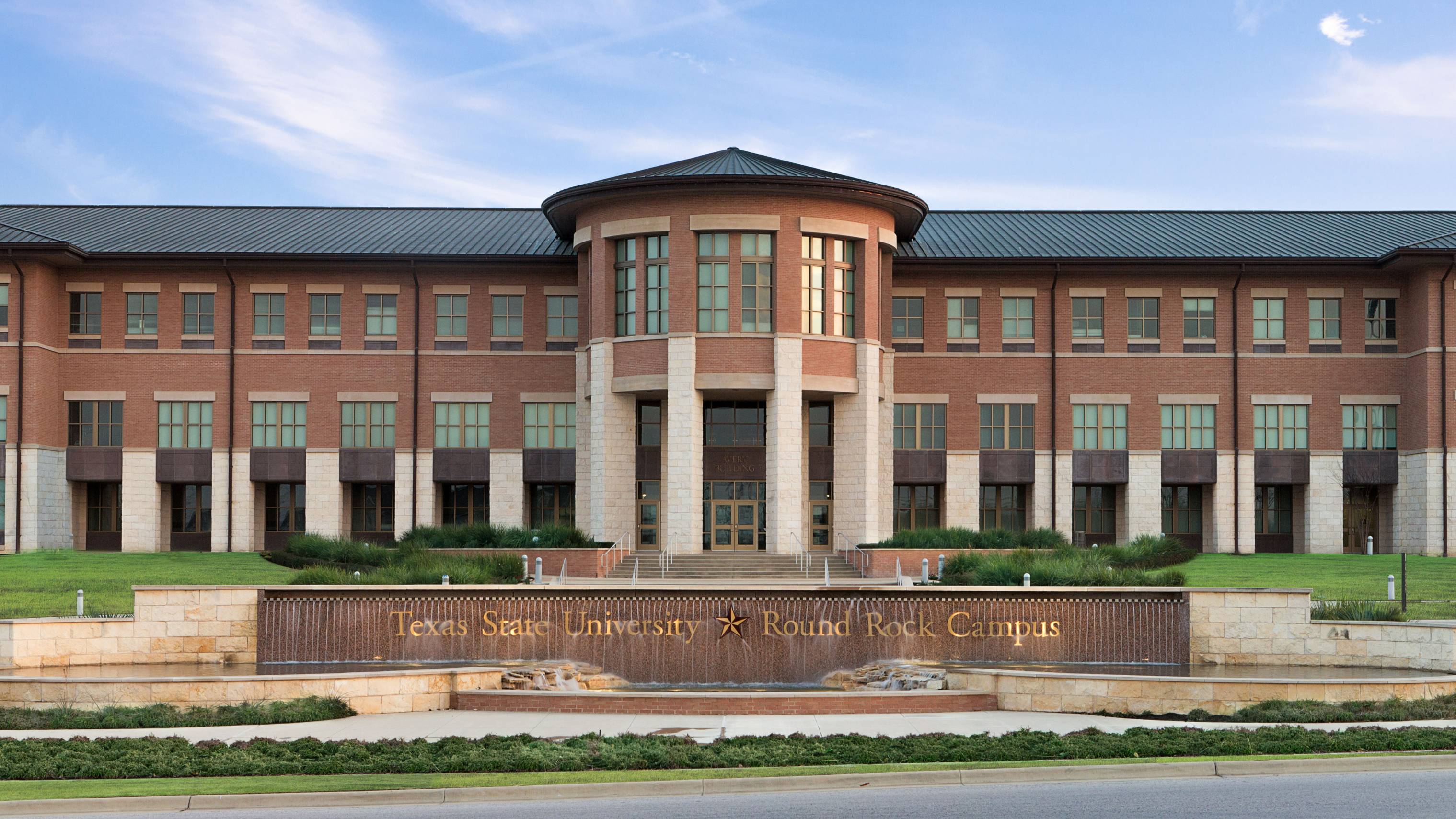 exterior view of the avery building in Round Rock