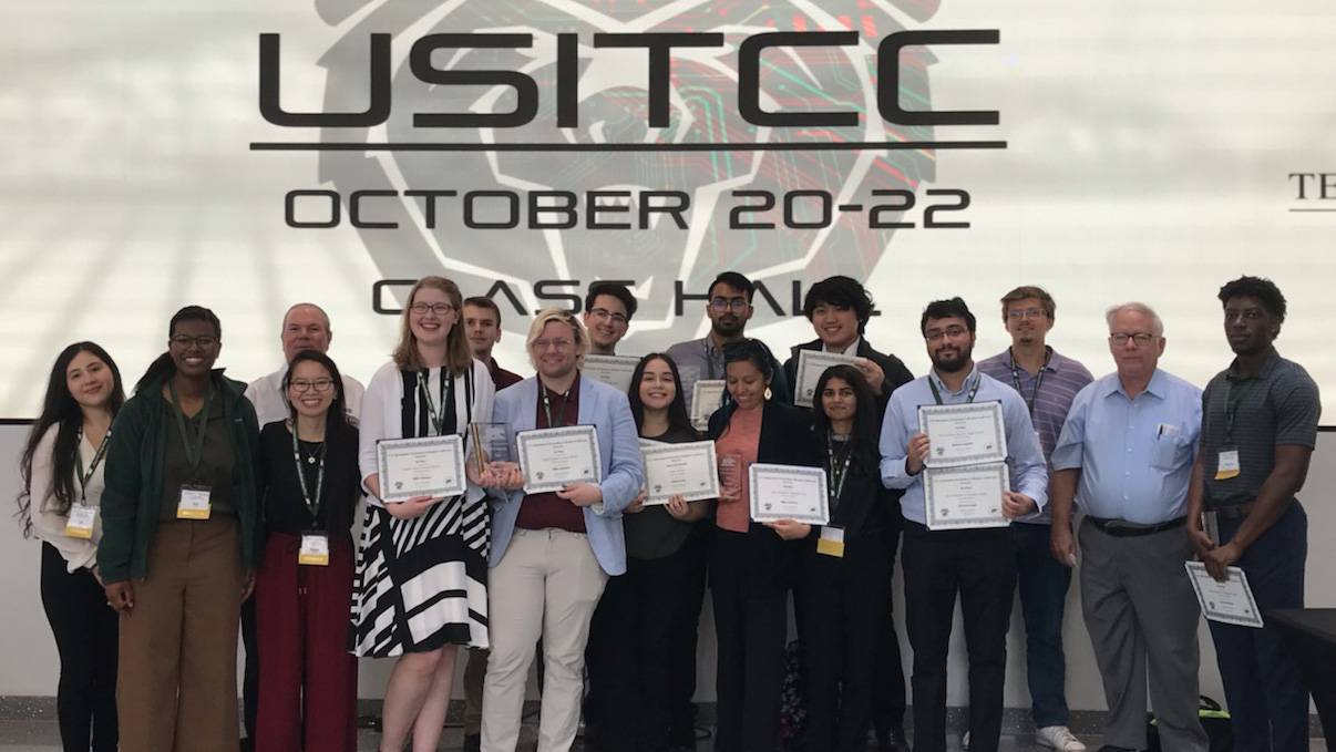 ITSA team with certificates at USITCC Regionals