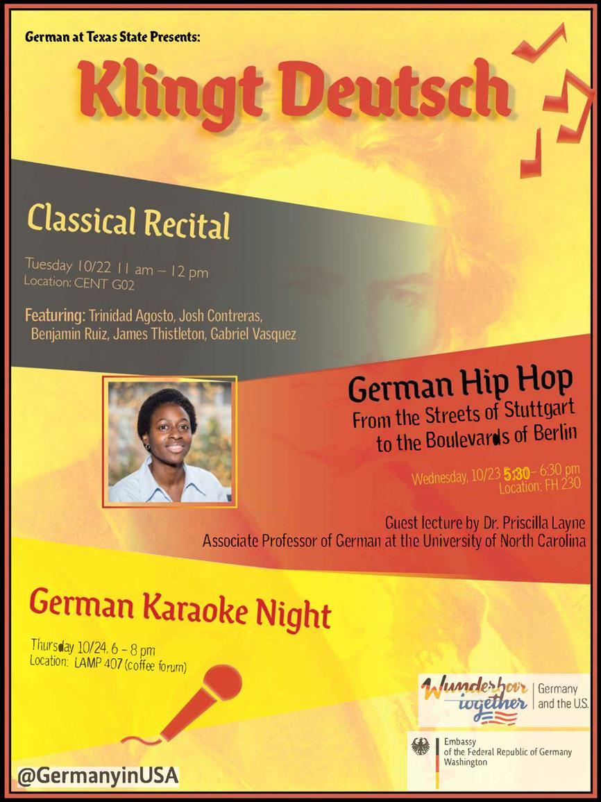 Poster for Klingt Deutsch week