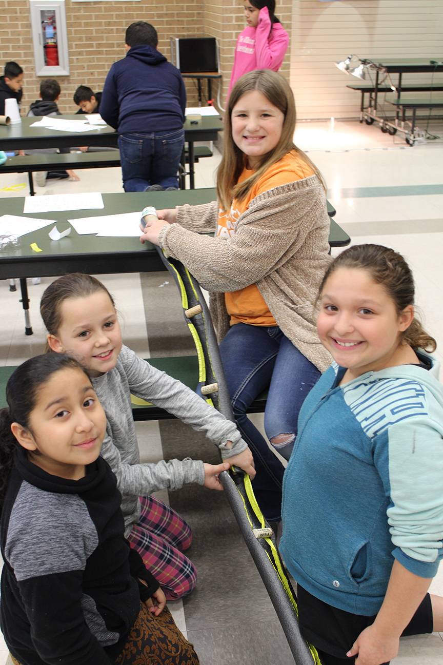 children experimenting
