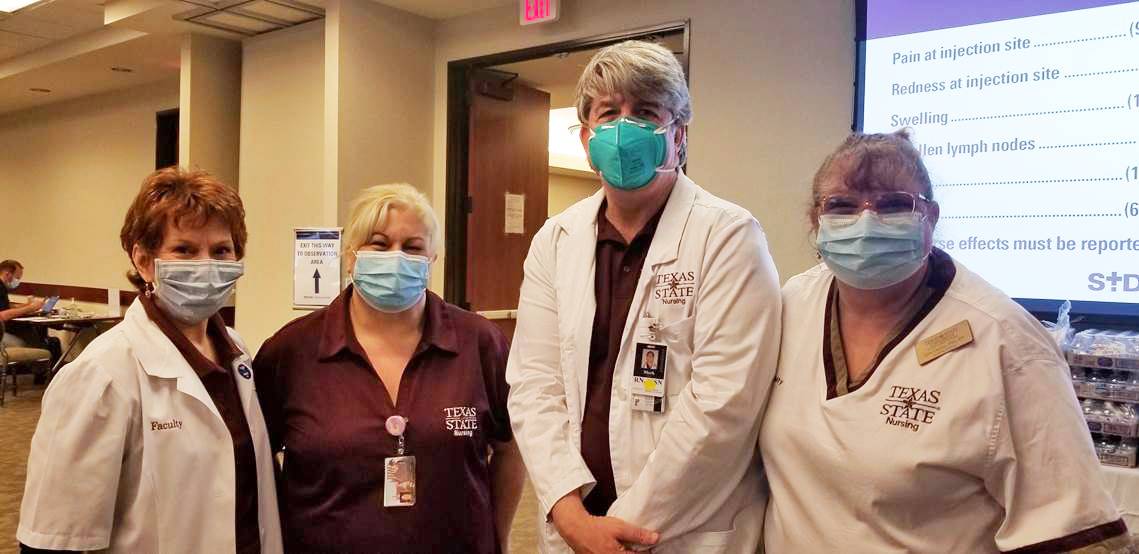 four nursing faculty