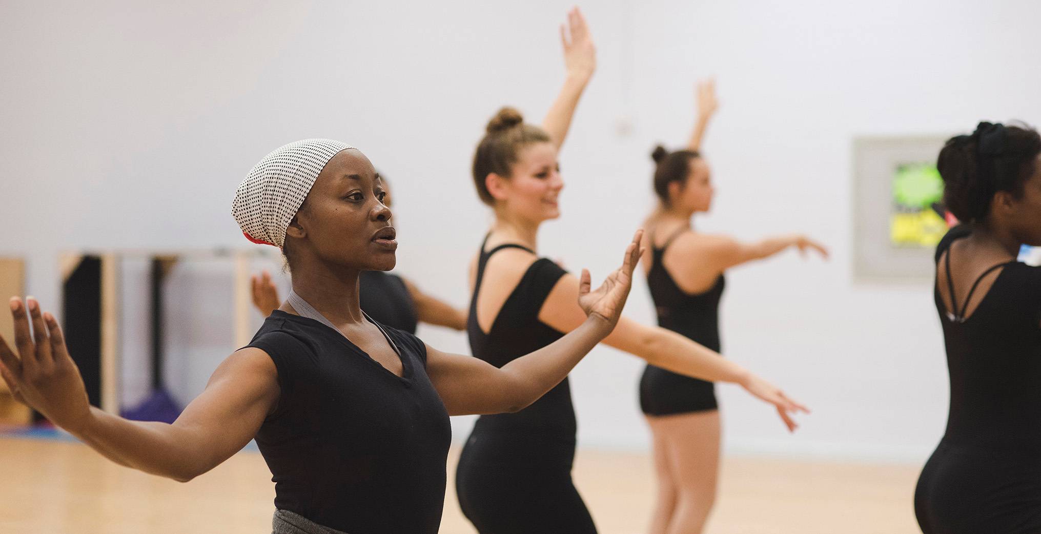 dancers in class