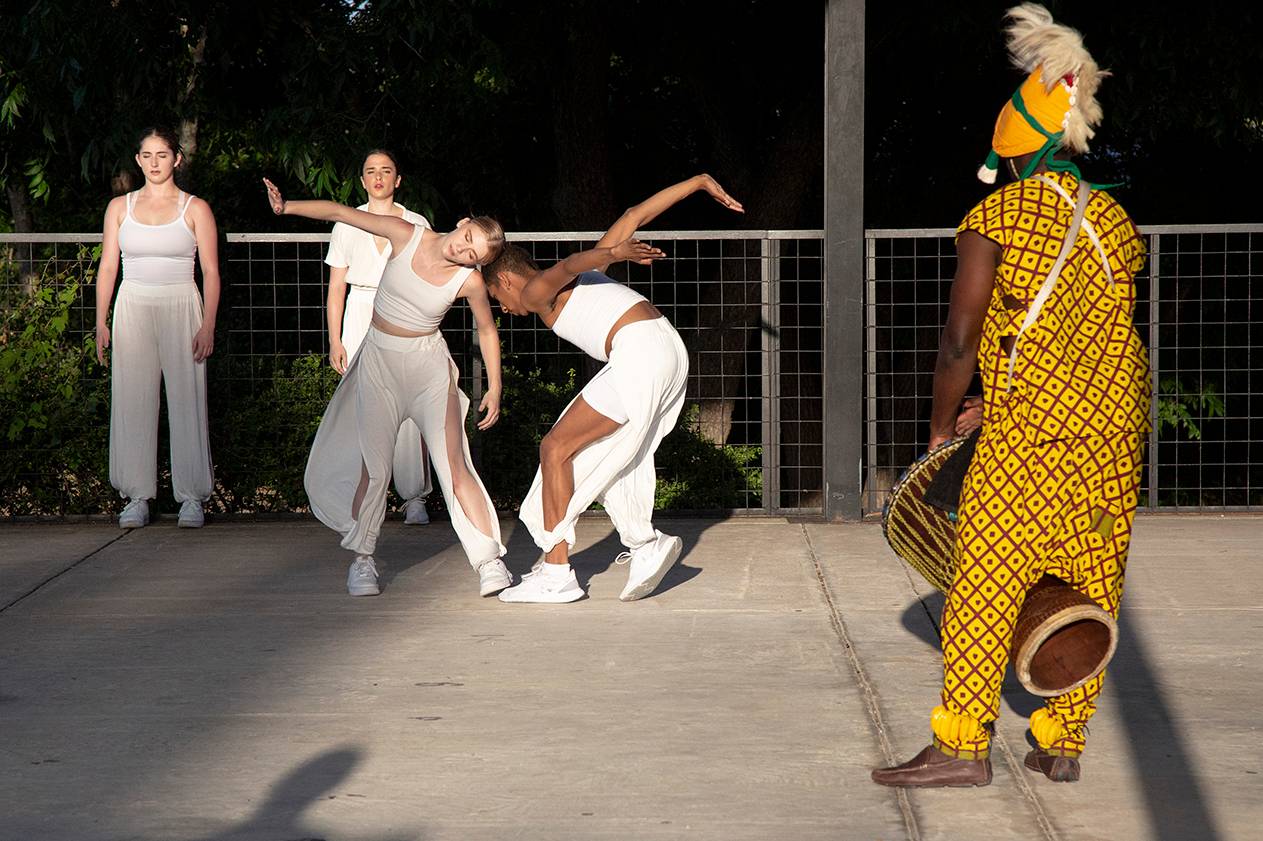 dancers on stage