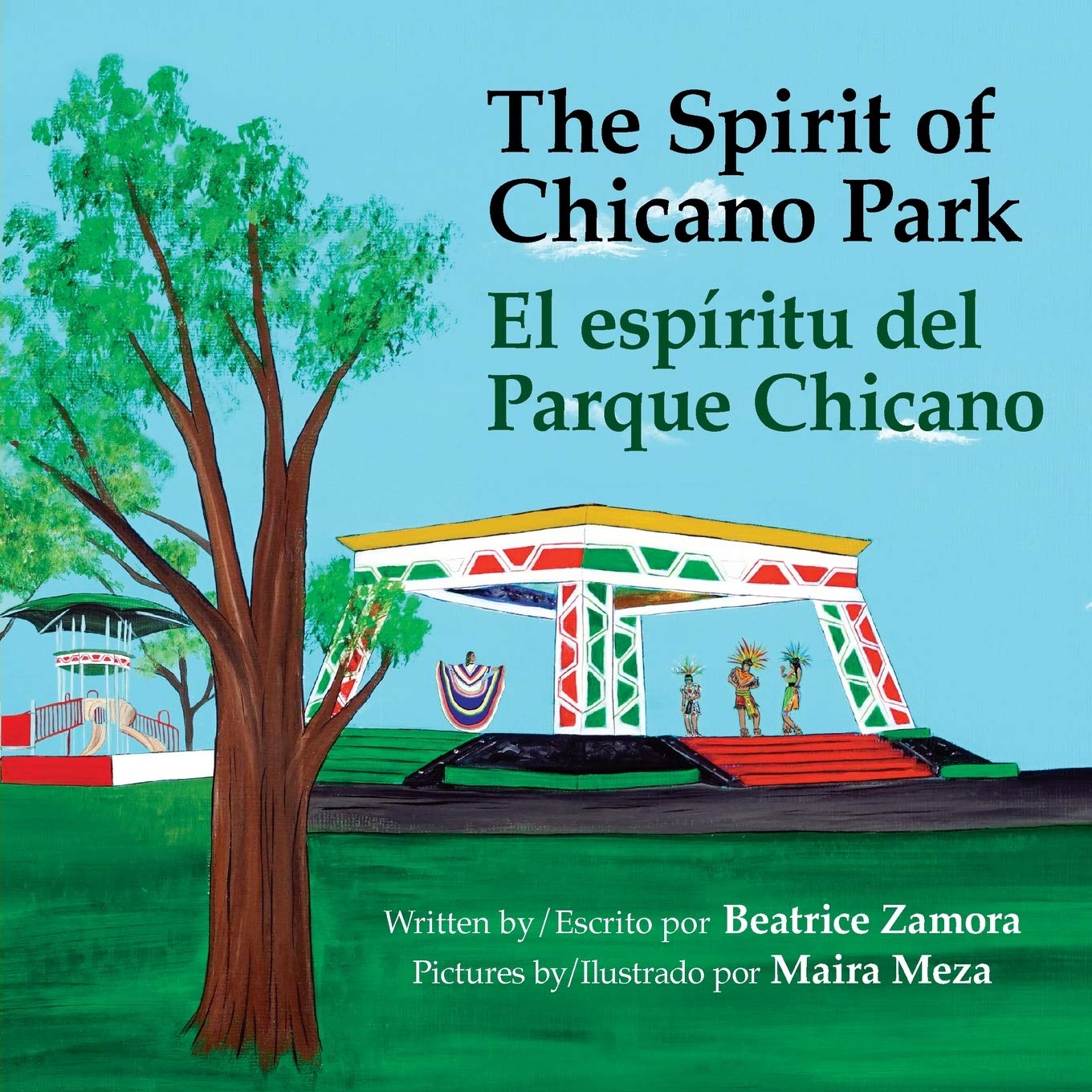 book cover for "the spirit of chicano park"