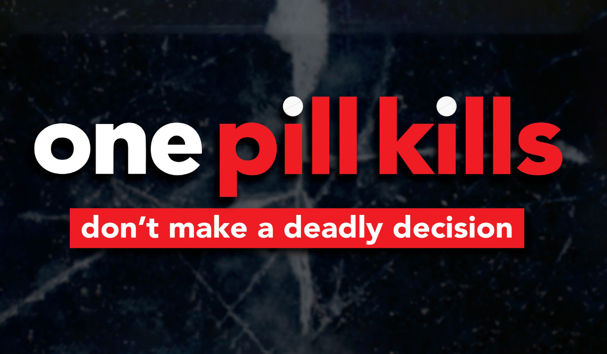 one pill kills graphic