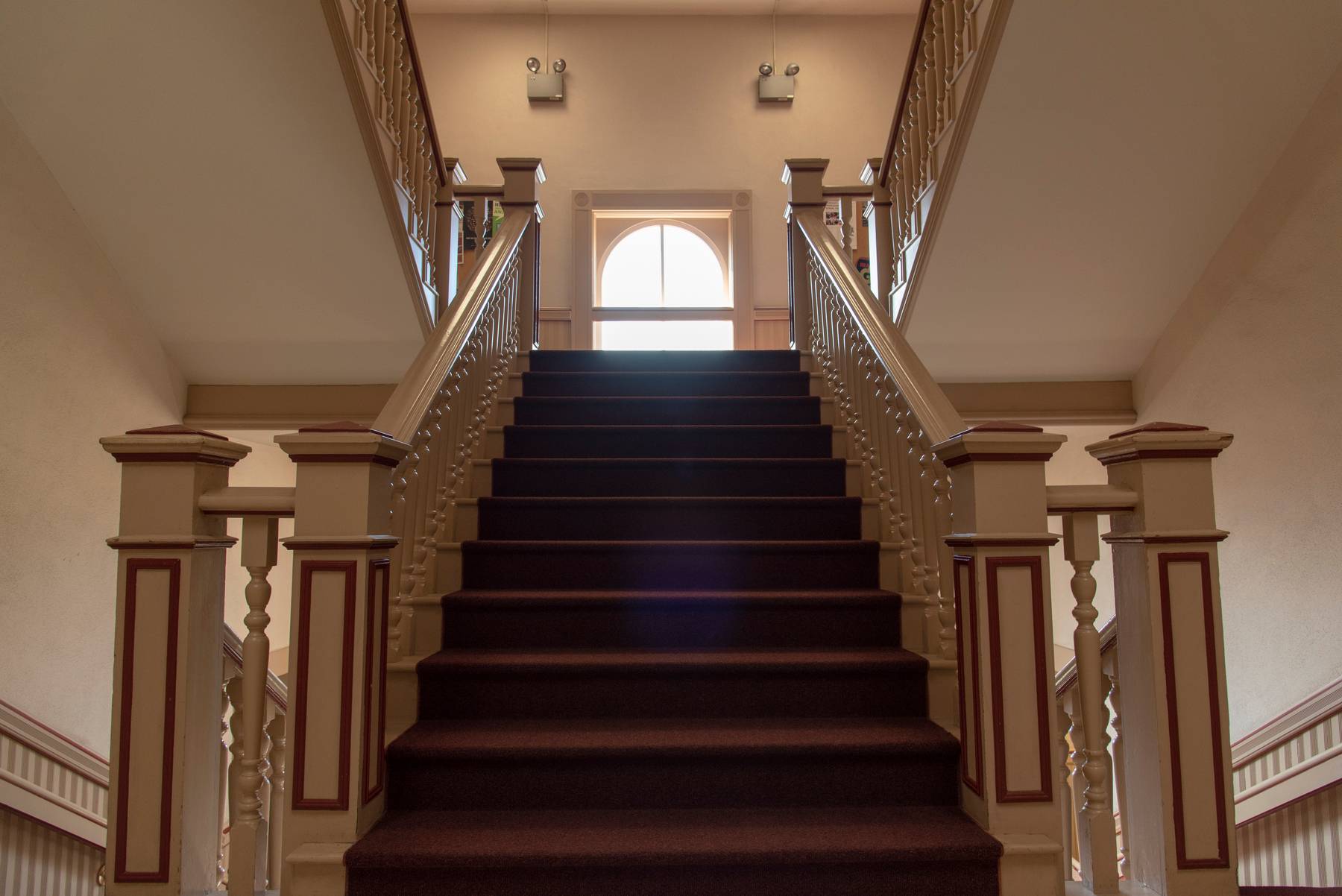 Old Main staircase