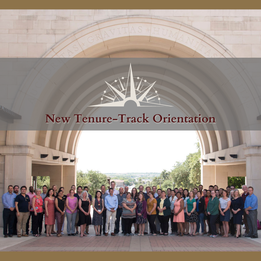 logo and photo of 2019 Tenure Track Cohort