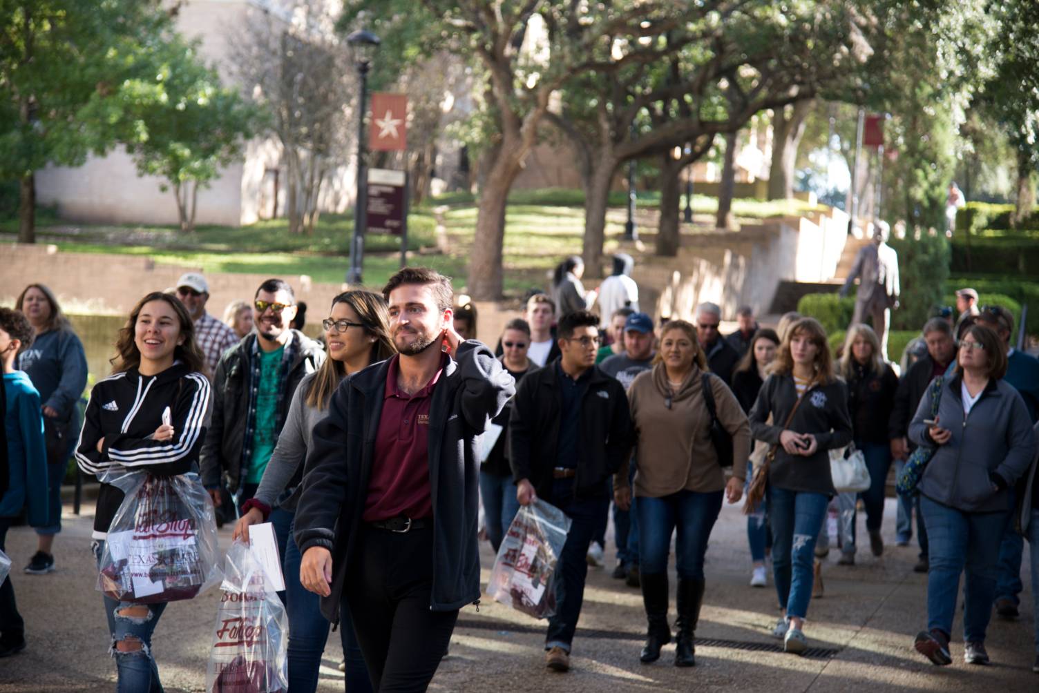 texas state academic visit days