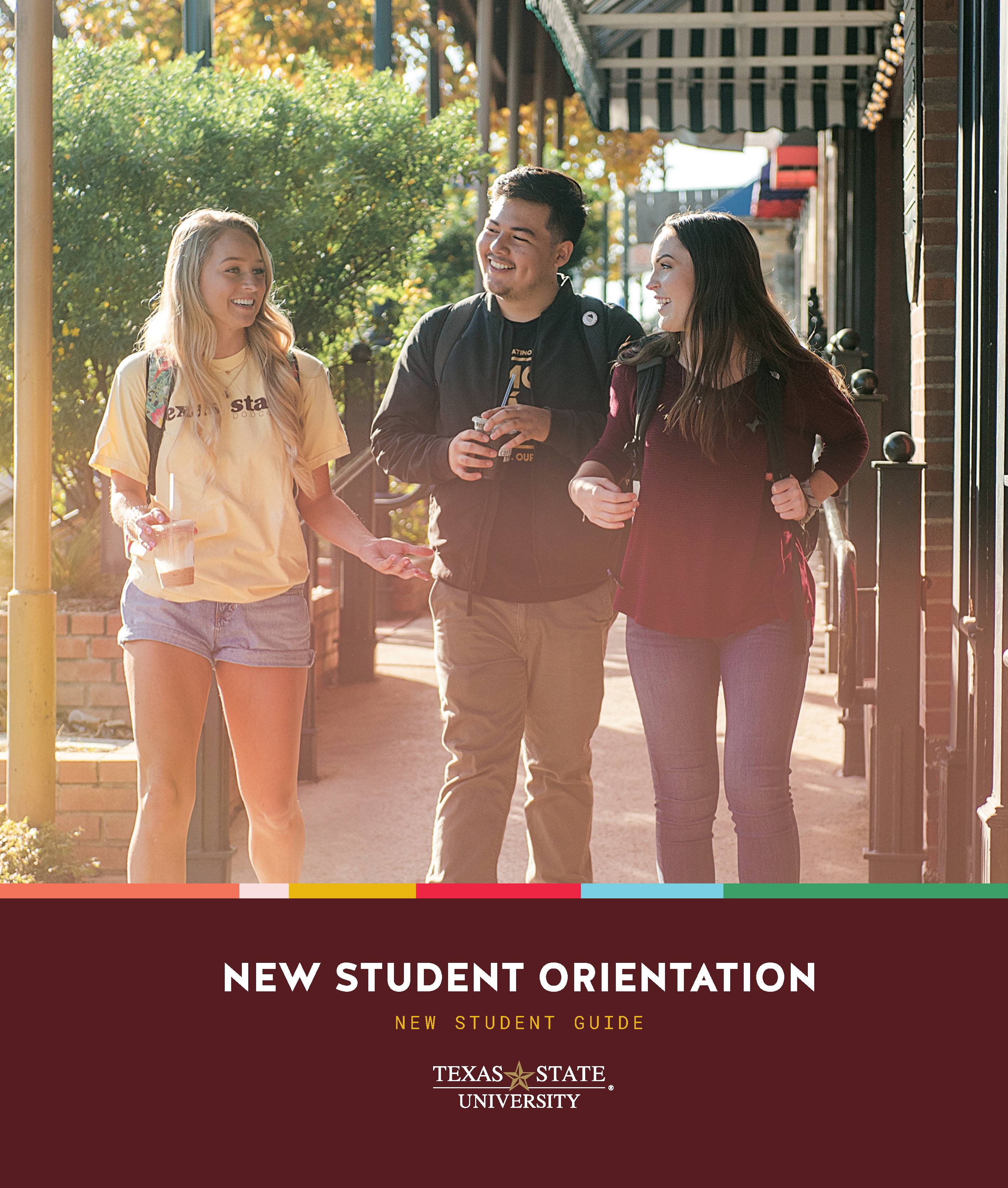 Cover of 2023 Texas State New Student Guide
