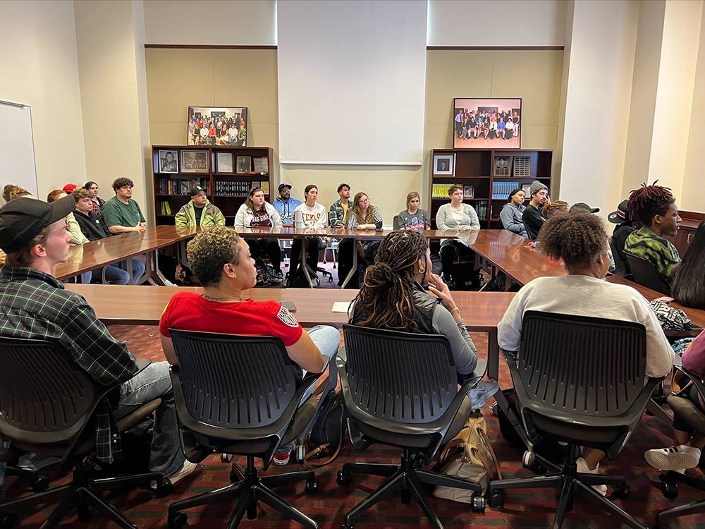 Black Migration Event Students