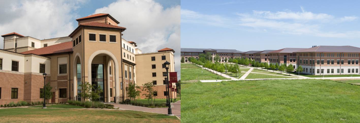 composite of two buildings