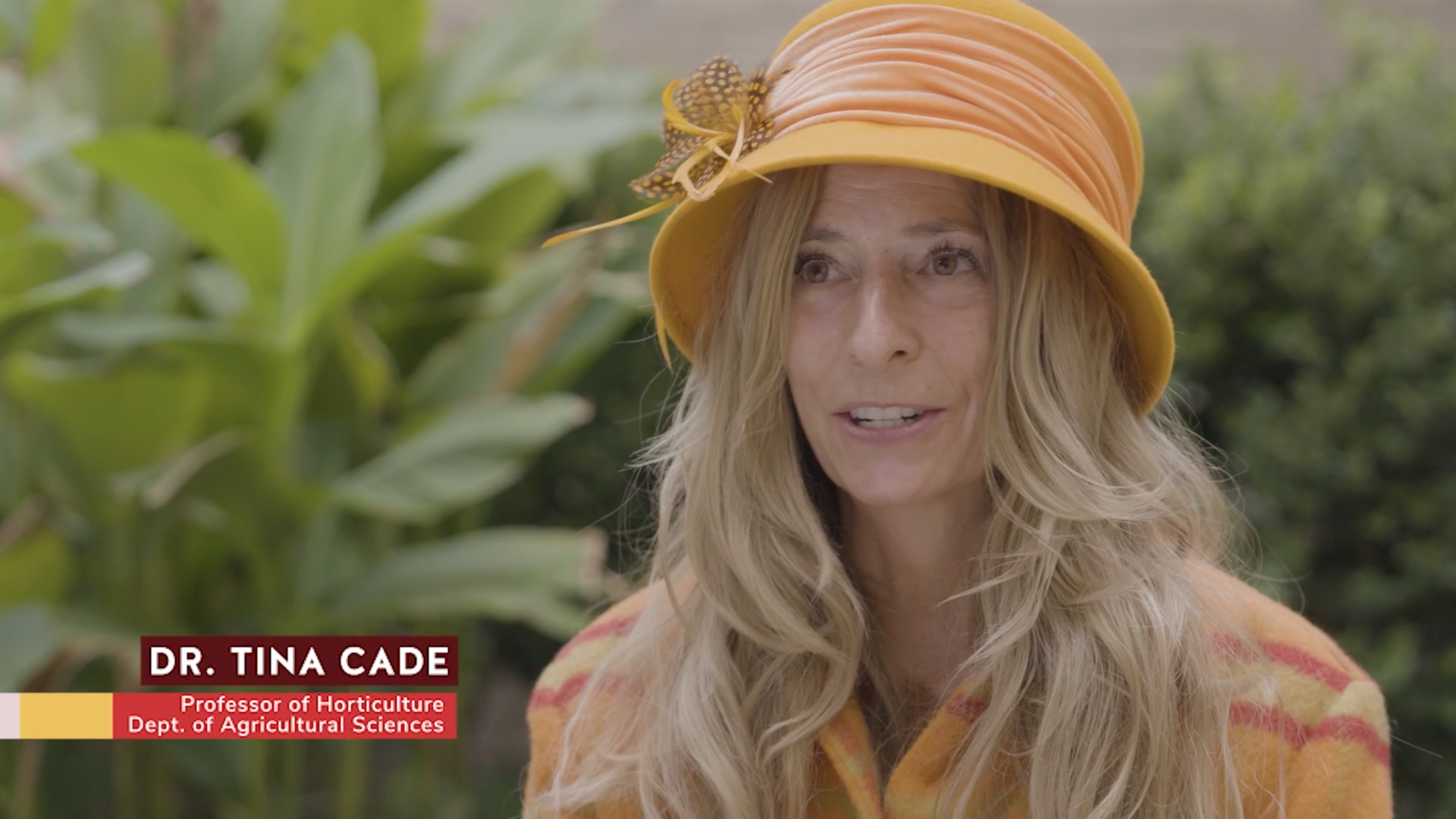 Dr. Tina Cade, Professor of Horticulture