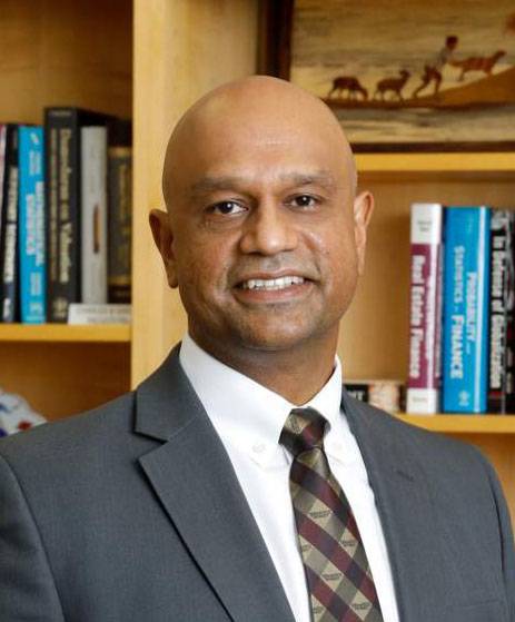 Dr. Sanjay Ramchander, Dean of the College of Business Administration