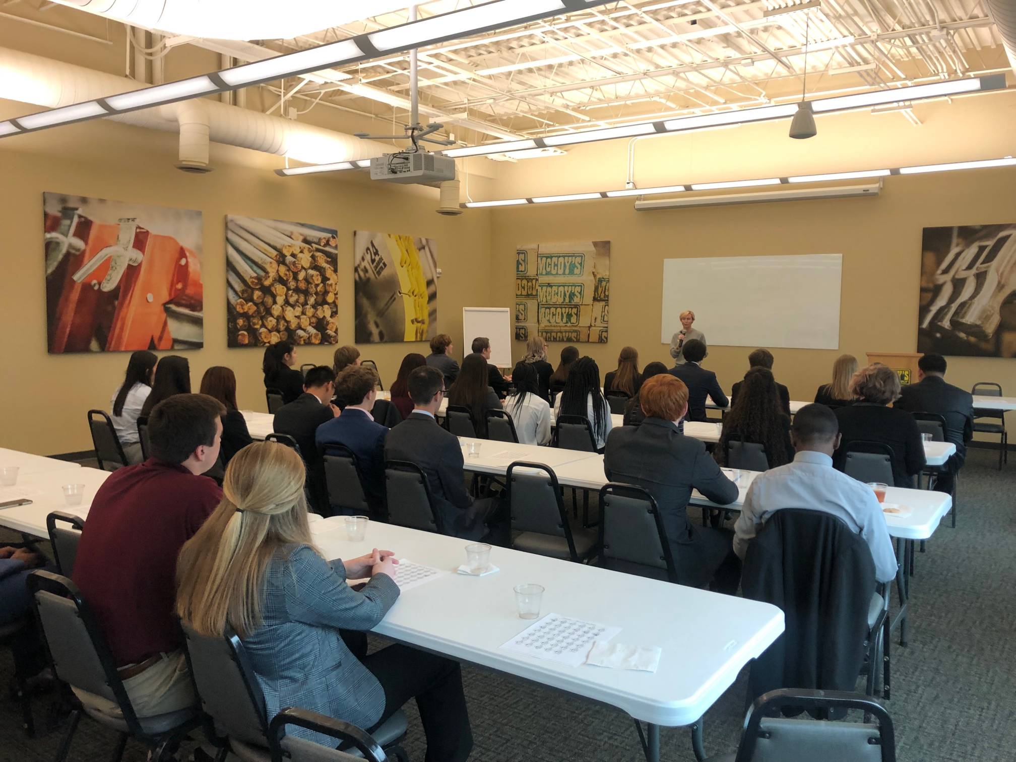 McCoy Headquarters classroom