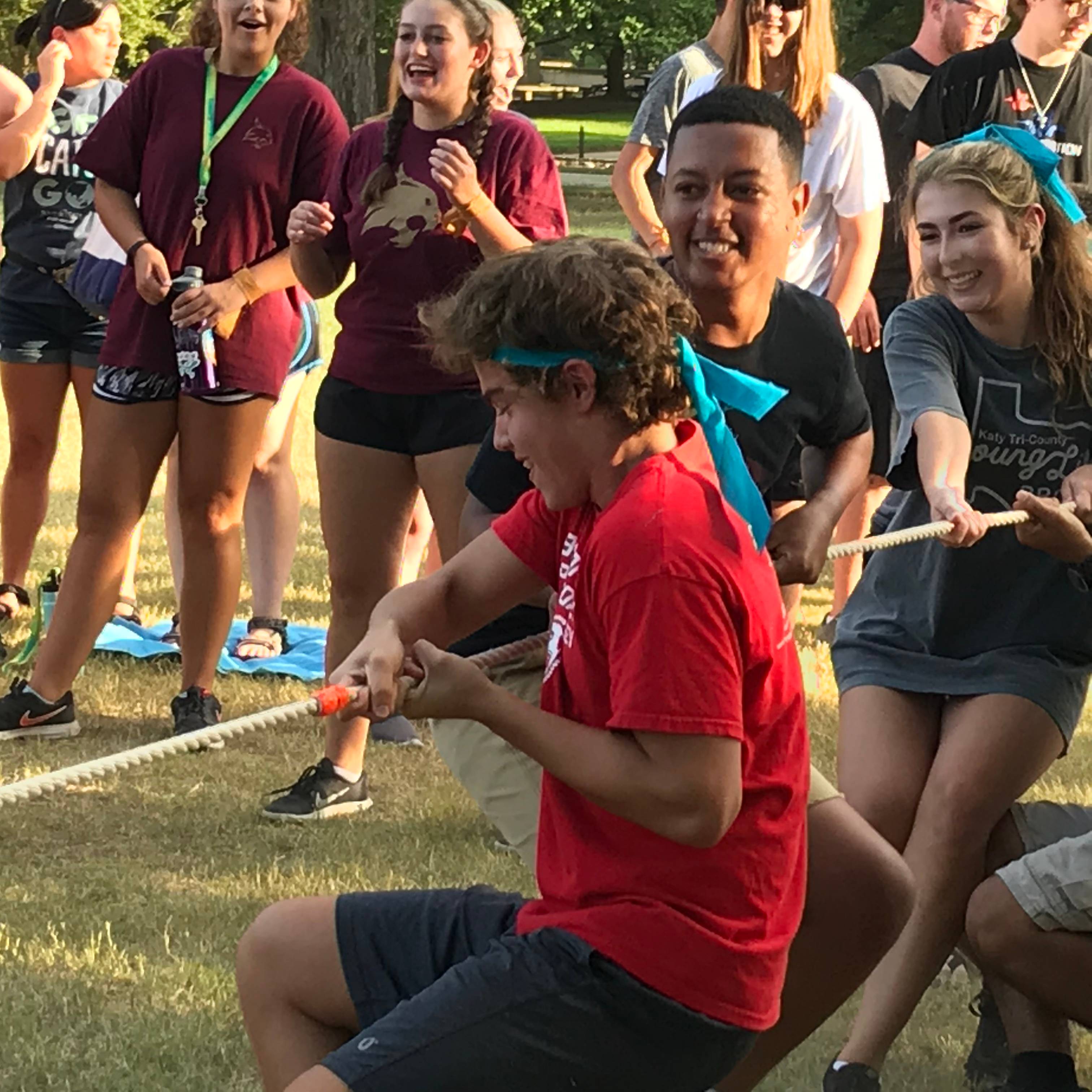 Pre-nursing LLC Olympics tug-o-war