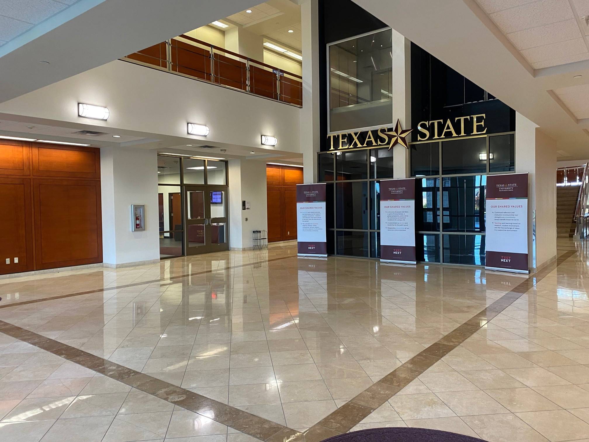 Avery 2nd floor atrium