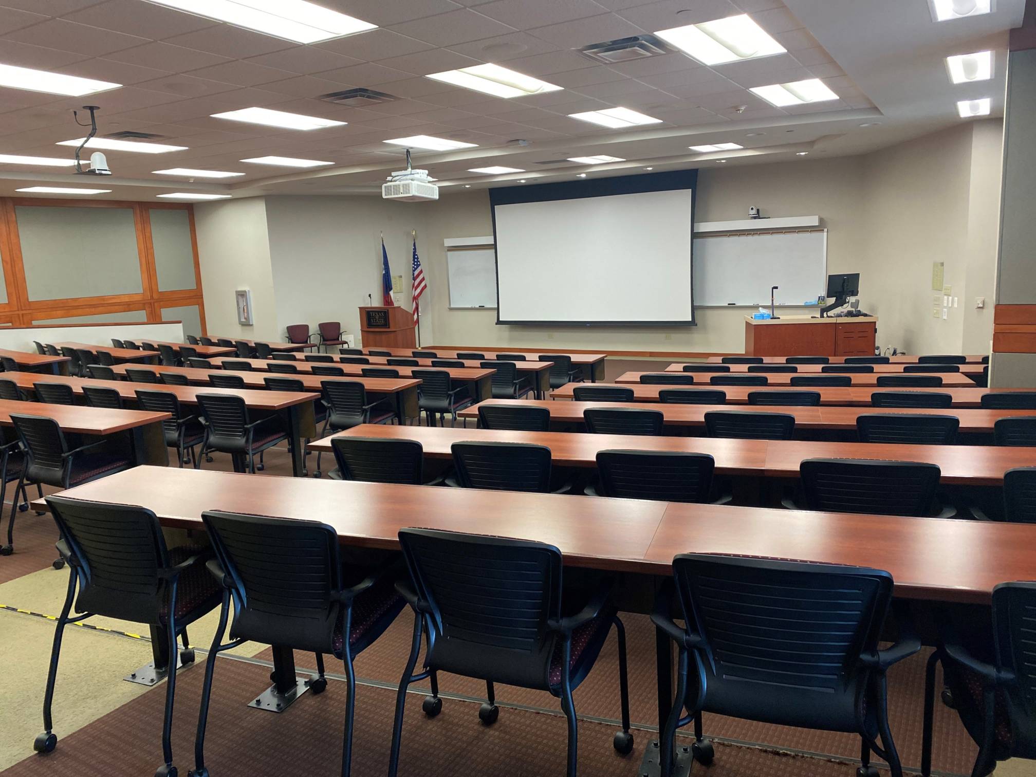 View from front of teaching theatre
