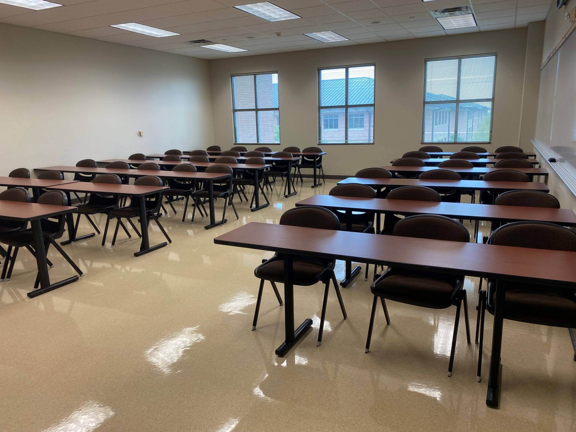 Classroom view front right