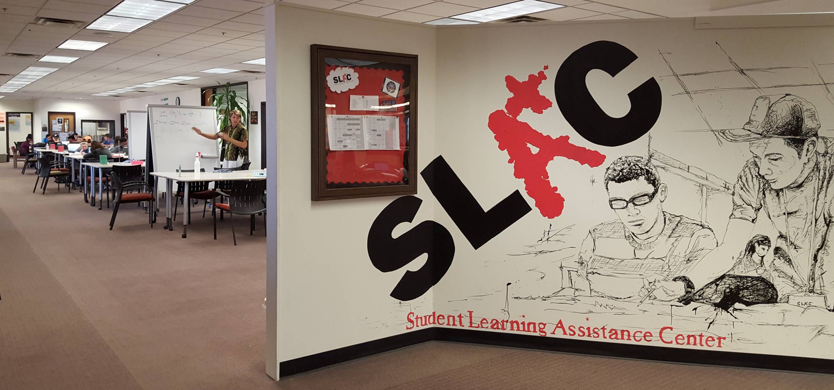 SLAC Lab Mural Photo