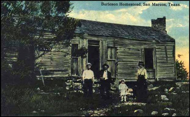 Burleson Cabin Postcard