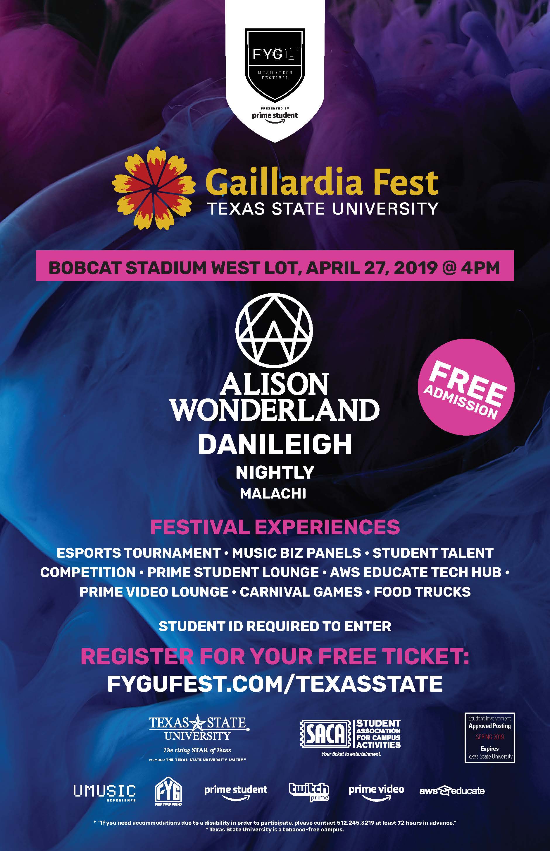 Gaillardia Fest Flyer