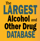 Core Institute Logo. Text reads "the largest alcohol and other drug database."